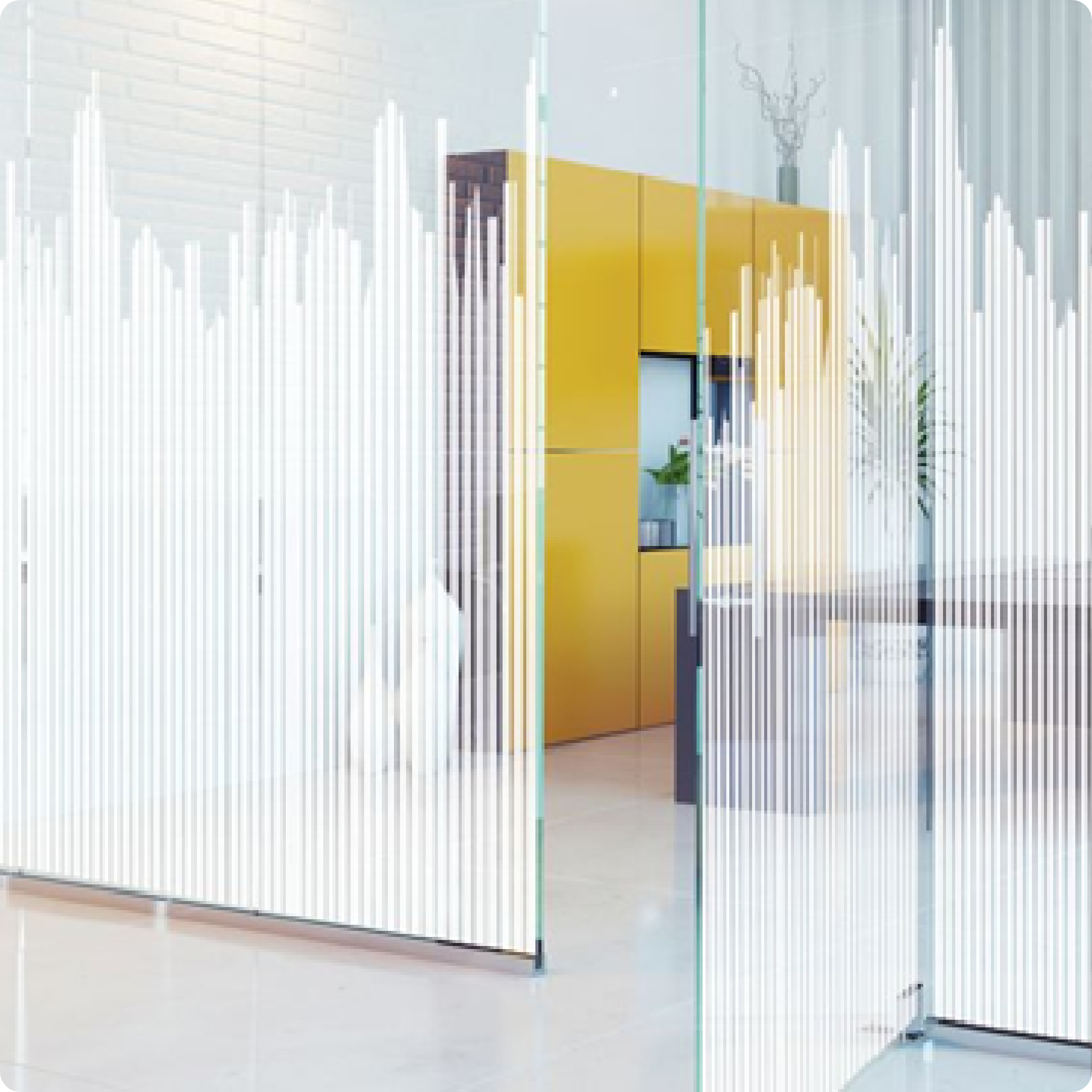 Dekoratiivkile valguse juhtimine - loomulik valgus privaatsusega