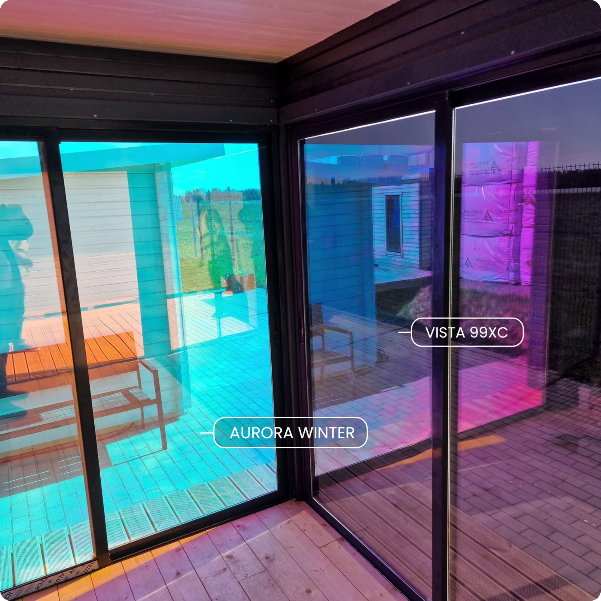 Päikesekaitsekile hoone fassaadil - energia säästmine