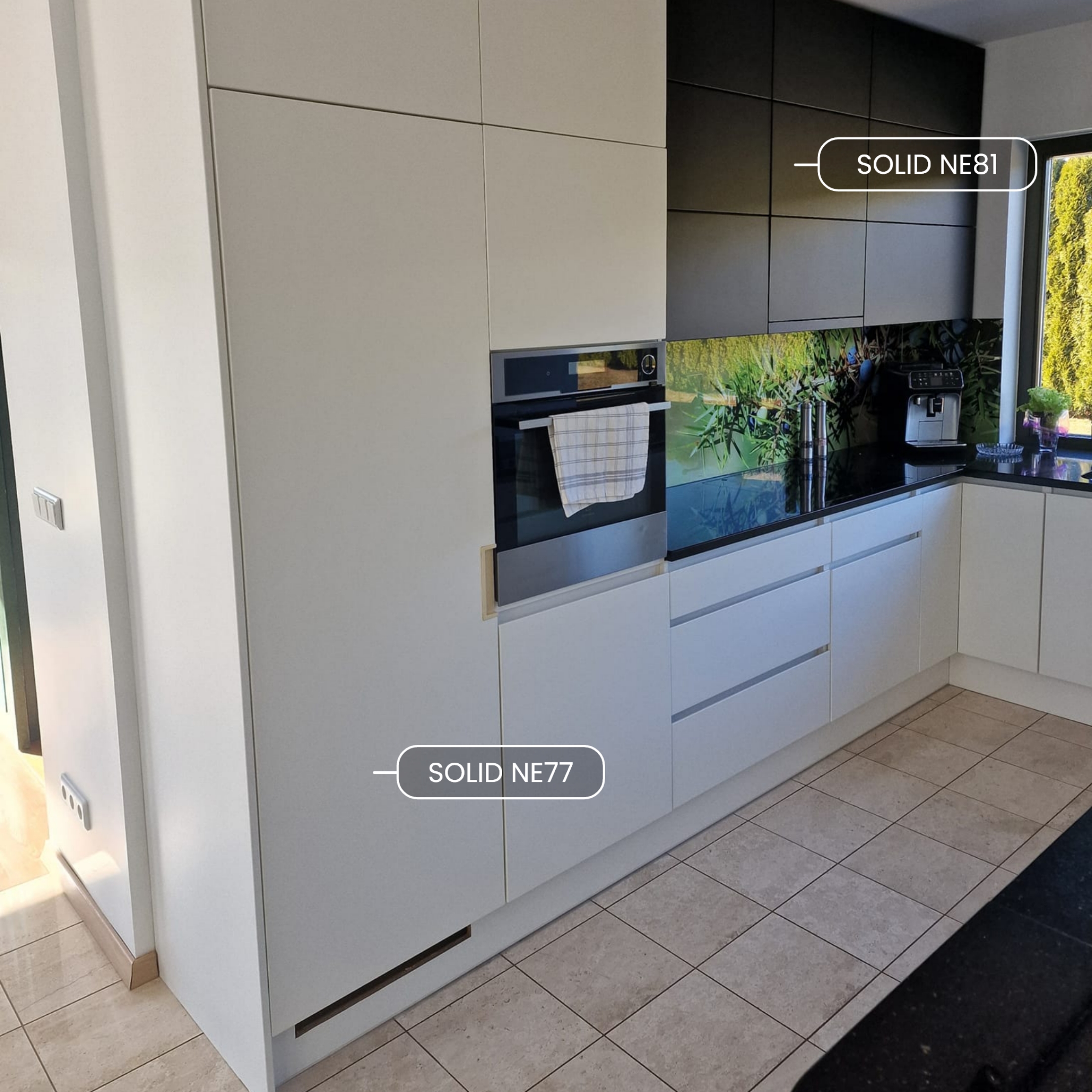 Sisustuskile metallefekt - kaasaegne mööbli kujundus